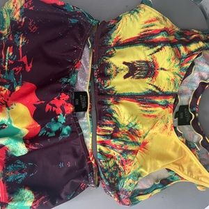 Vintage Jean Paul Gaultier 2 piece swim suit